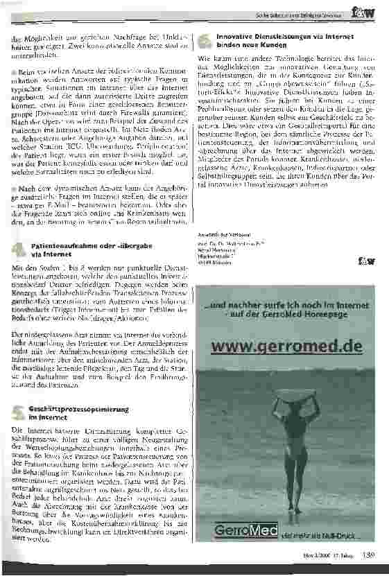 Vorschauseite 2: Sechs Schritte zum Erfolg im Internet Von der Präsentation zum wertschöpfenden Dialog