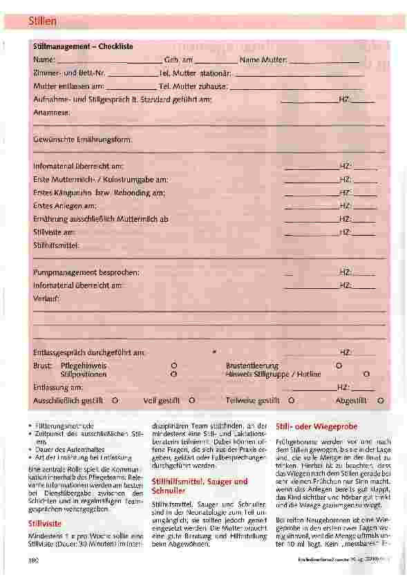 Vorschauseite 2: Erfolgreiches Stillmanagement in der Neonatologie