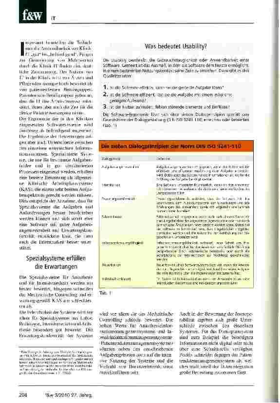 Vorschauseite 2: Krankenhaus-IT auf dem Prüfstand