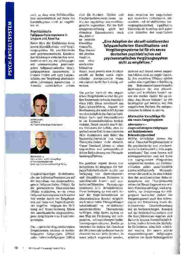 Vorschauseite 2: DRGs sind grundsätzlich möglich