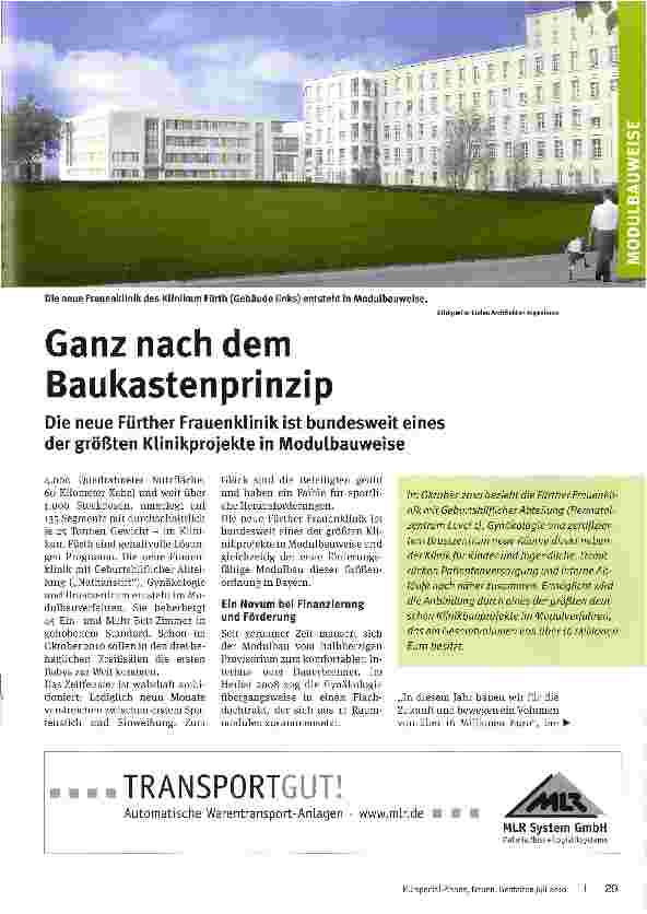 Vorschauseite 1: Ganz nach dem Baukastenprinzip