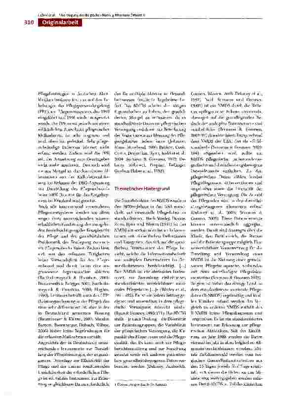 Vorschauseite 2: Die Übertragung des Belgischen Nursing Minimum Data Set II (B-NMDSII) auf bundesdeutsche Krankenhäuser. Ergebnisse der ersten Untersuchungsphase zum Übersetzungsund Adaptionsproze…