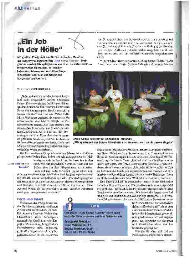 Vorschauseite 1: Ein Job in der Hölle
