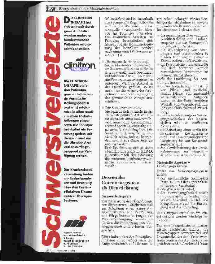 Vorschauseite 5: Reorganisation der Materialwirtschaft betriebswirtschaftlich ausgerichtet