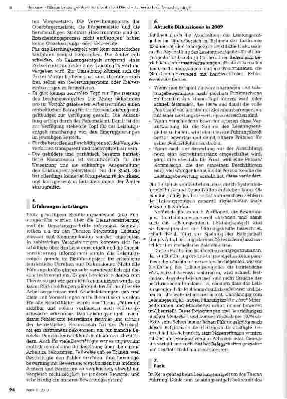Vorschauseite 3: Dämon Leistungsentgelt im öffentlichen Dienst - Ein Versuch zur Versachlichung?