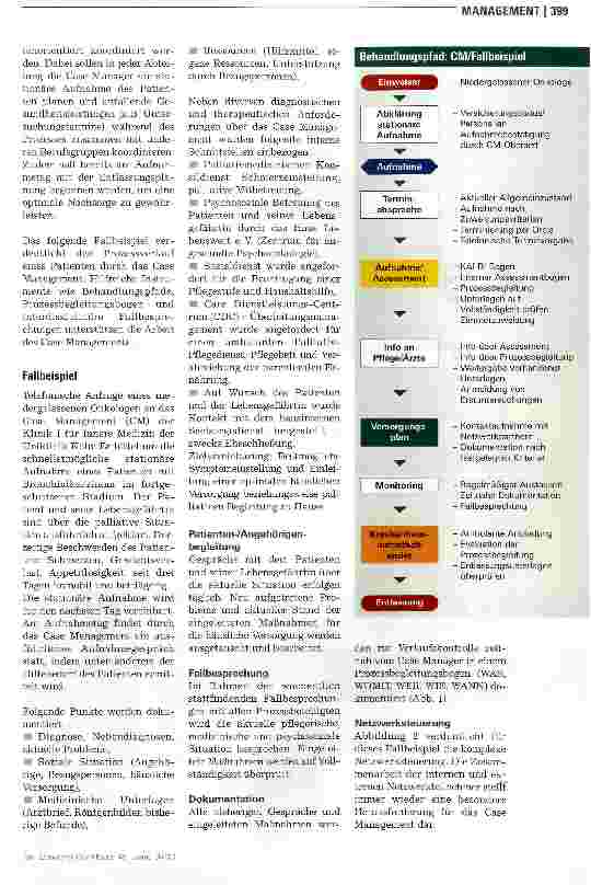 Vorschauseite 2: Prozessbegleitung im besten Sinne des Patienten
