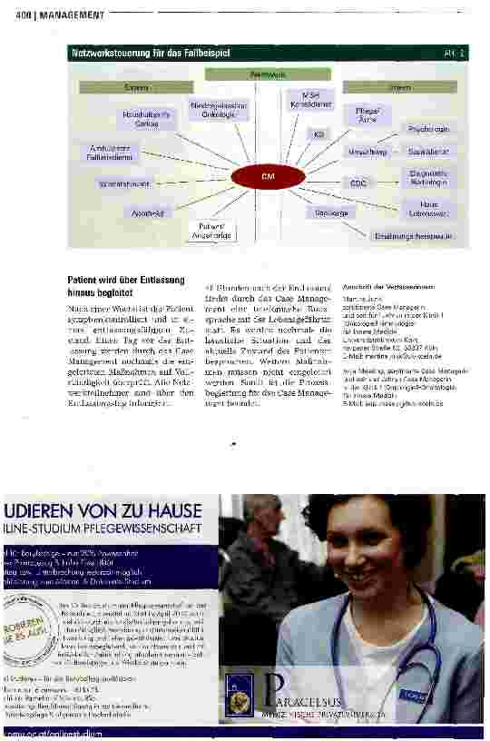 Vorschauseite 3: Prozessbegleitung im besten Sinne des Patienten