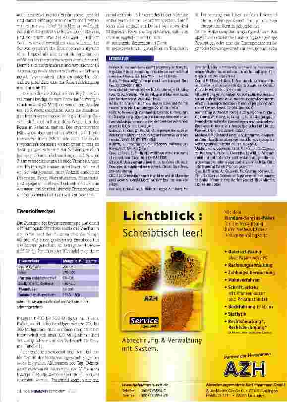 Vorschauseite 2: Die Anämie in der Geburtshilfe