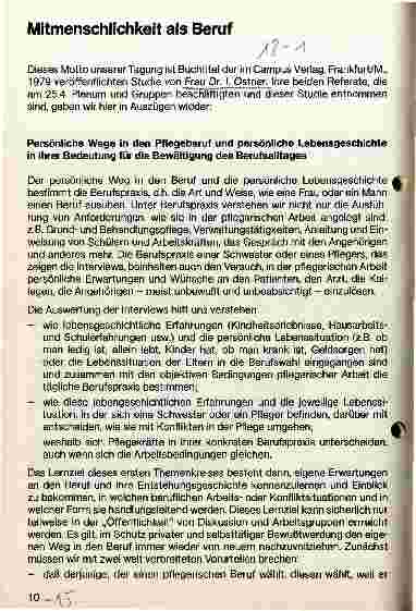 Vorschauseite 1: Mitmenschlichkeit im Beruf