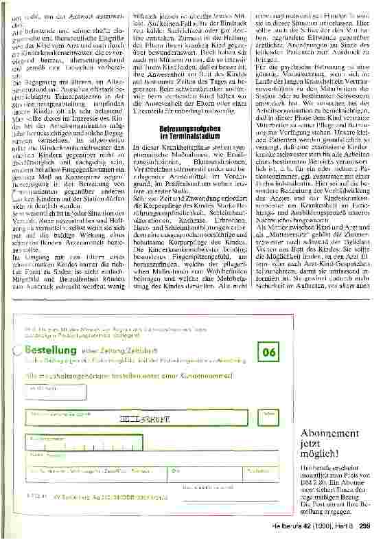 Vorschauseite 2: Spezielle Pflegeund Betreuungsaufgaben bei Kindern und Jugendlichen mit bösartigen Erkrankungen