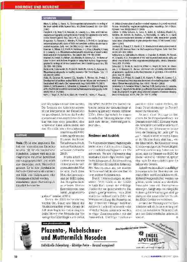 Vorschauseite 5: Nicht-invasiv die fetale Hirnaktivität messen
