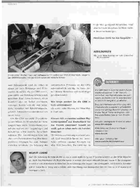 Vorschauseite 3: Auslandsprojekt in Haiti