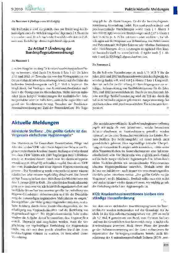 Vorschauseite 4: GKV-Finanzierungsgesetz (GKV-FinG)