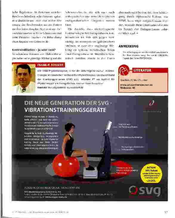 Vorschauseite 4: Adjuvante Elektrotherapie