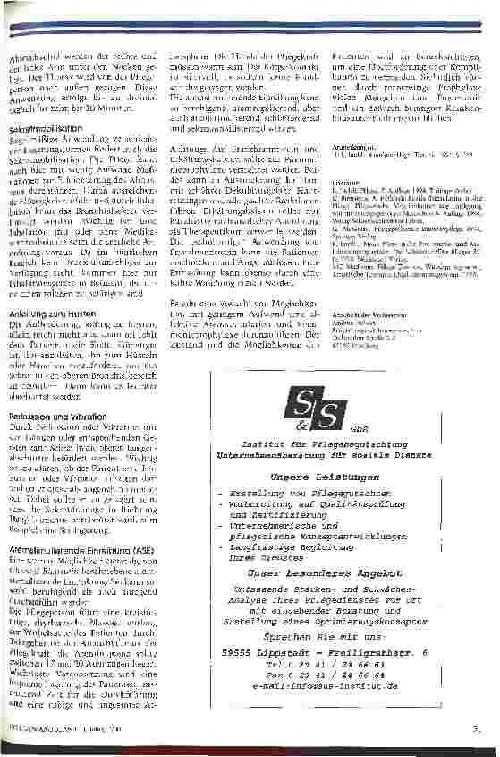 Vorschauseite 4: Aktivierende Hilfe beim Atmen Maßnahmen zur Pneumonieund Atelektaseprophylaxe
