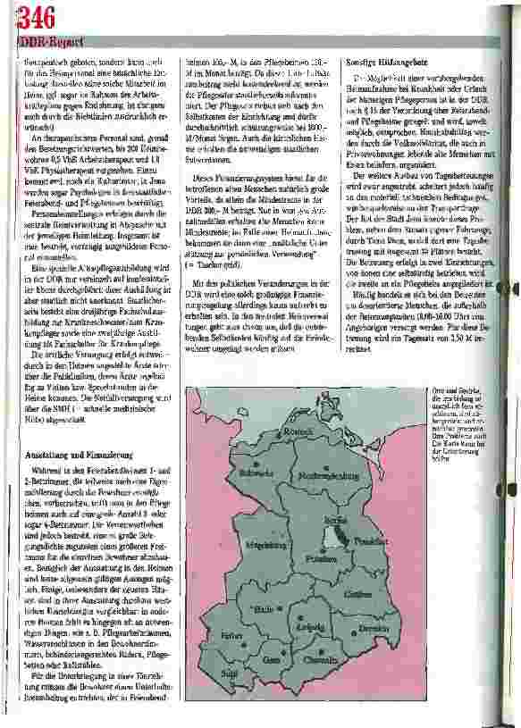 Vorschauseite 4: Die Organisationsstrukturen in der DDR-Altenhilfe: Berufsfremde Tätigkeiten belasten die Pflegenden.