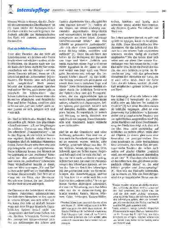Vorschauseite 2: Technik und Ekel