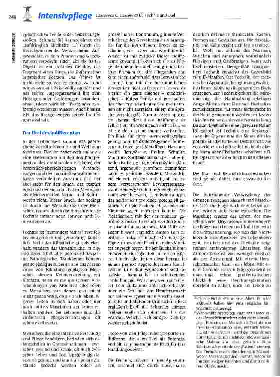 Vorschauseite 3: Technik und Ekel