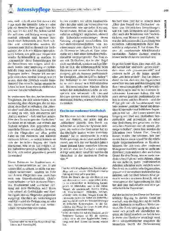Vorschauseite 4: Technik und Ekel