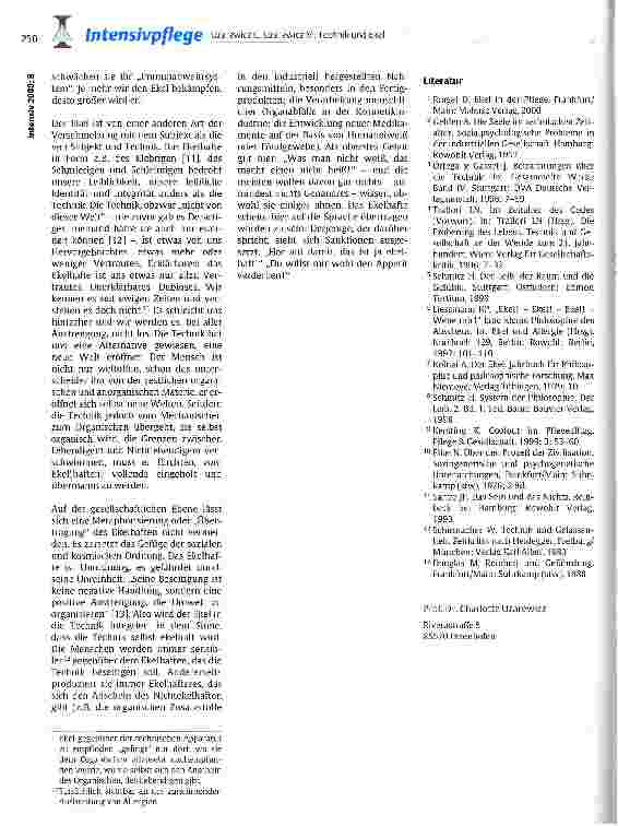 Vorschauseite 5: Technik und Ekel