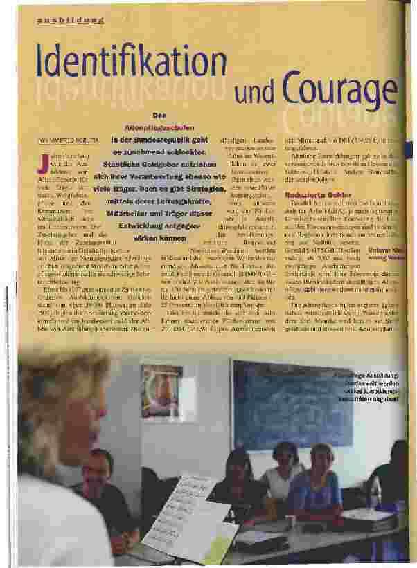 Vorschauseite 1: Identifikation und Courage Ausbildung