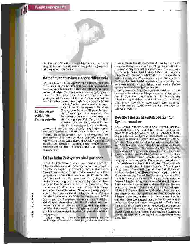 Vorschauseite 5: Zeitoder Leistungskomplex?