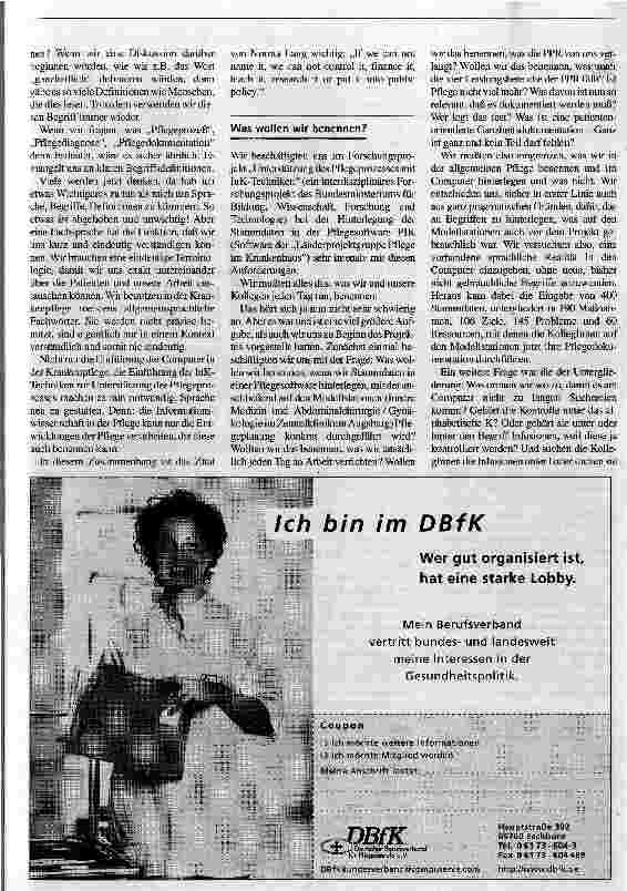 Vorschauseite 2: Sprache gestaltet Wirklichkeit EDV und Sprache in der Pflege
