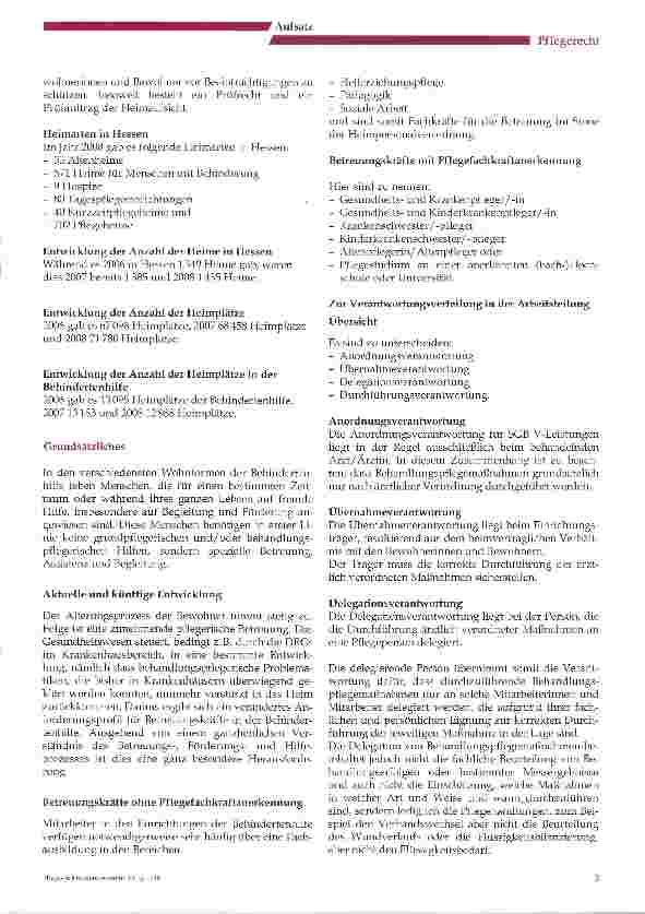 Vorschauseite 2: Rechtssicherheit in der Behandlungspflege in Komplexeinrichtungen
