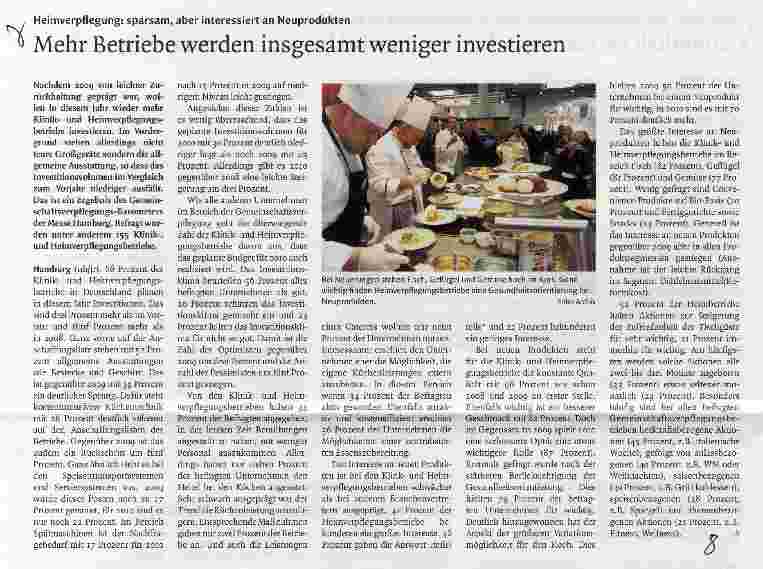 Vorschauseite 1: Mehr Betriebe werden insgesamt weniger investieren
