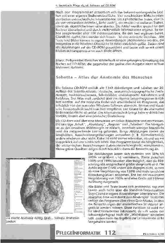 Vorschauseite 4: Pflege digital. Software auf CD-ROM