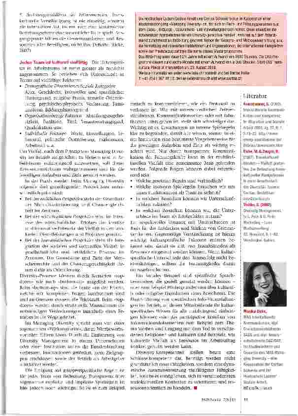 Vorschauseite 3: Kulturelle Vielfalt als Ressource und Potenzial
