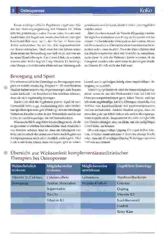 Vorschauseite 3: Osteoporose