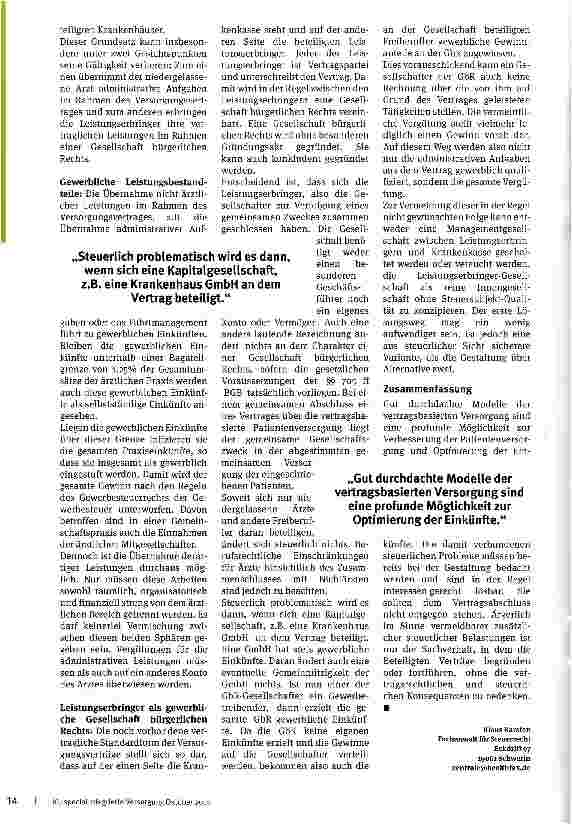 Vorschauseite 3: Konsequenzen rechtzeitig bedenken