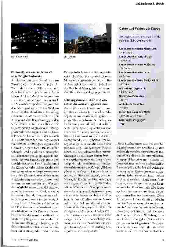 Vorschauseite 4: MANAGERIN DES JAHRES 2010 INES MANEGOLD