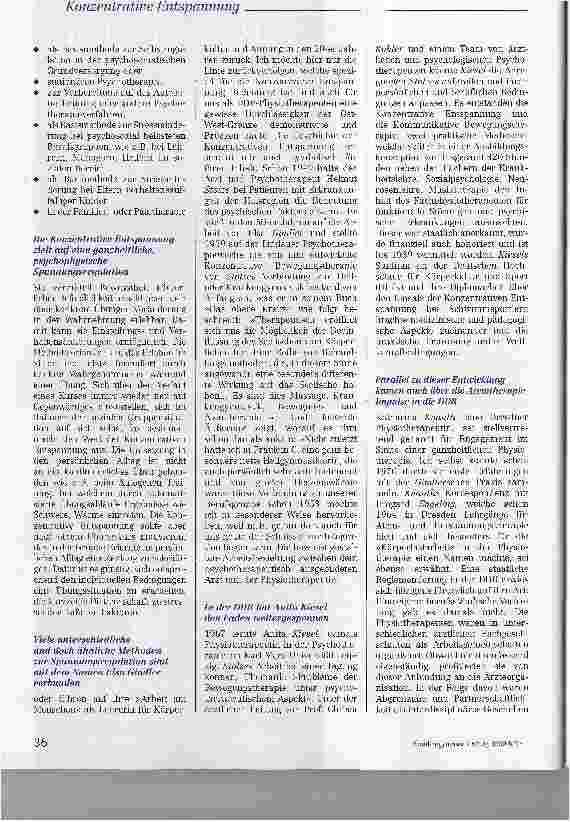 Vorschauseite 4: Die Konzentrative Entspannung (KoE)