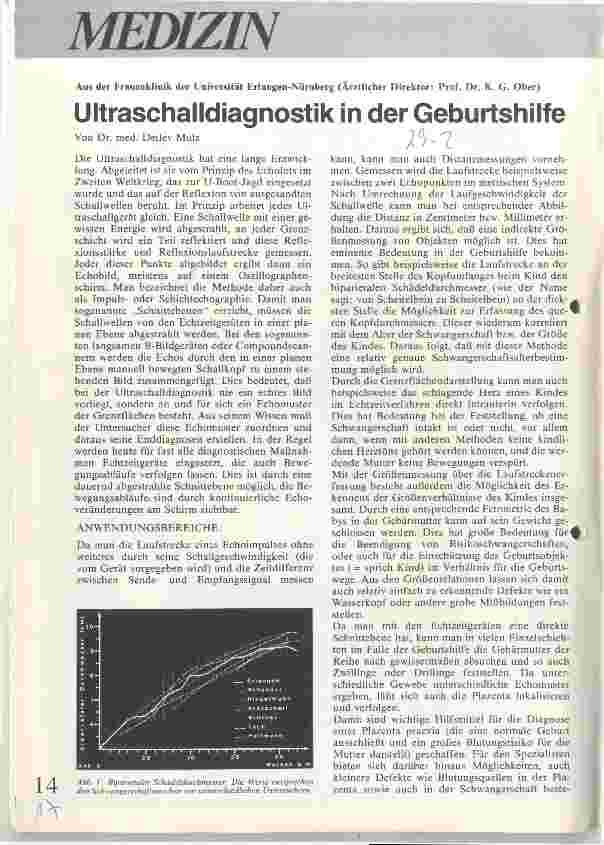 Vorschauseite 1: Ultraschalldiagnostik in der Geburtshilfe