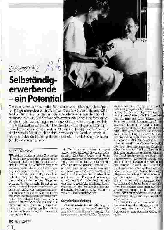 Vorschauseite 1: Honorarempfehlungen für freiberuflich Tätige Selbständigerwerbende - ein Potential
