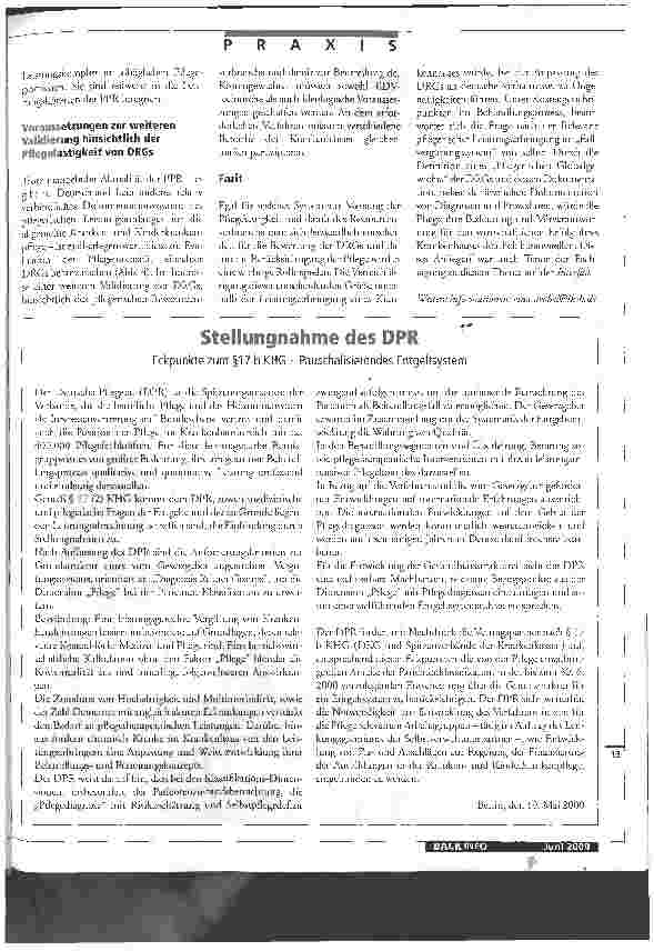 Vorschauseite 4: Pflegerische Komplexität im DRG-Klassifizierungsverfahren