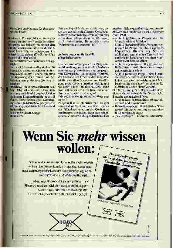 Vorschauseite 2: Pflegebedarf in der Altenpflege