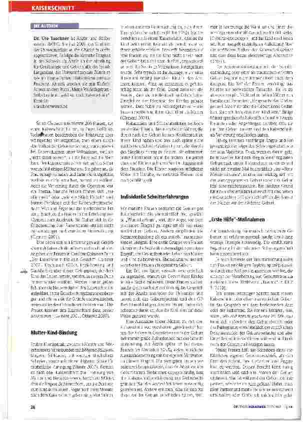 Vorschauseite 2: Den Schnitt verarbeiten