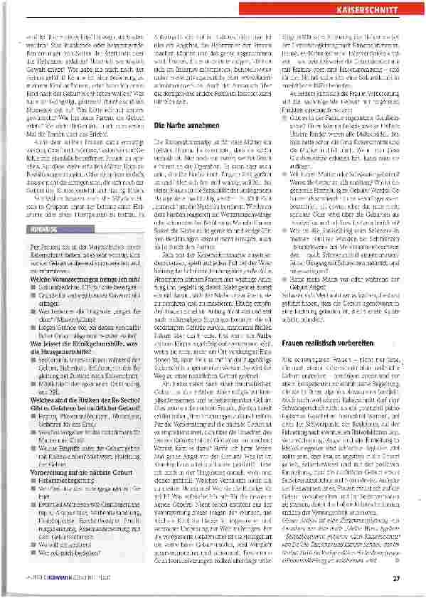 Vorschauseite 3: Den Schnitt verarbeiten