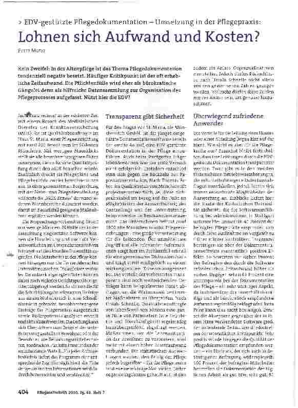 Vorschauseite 1: Lohnen sich Aufwand und Kosten?