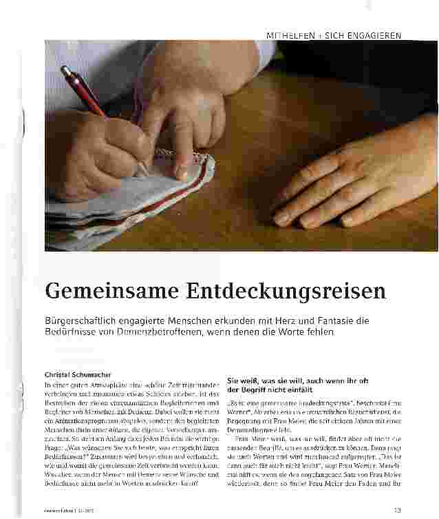 Vorschauseite 1: Gemeinsame Entdeckungsreisen