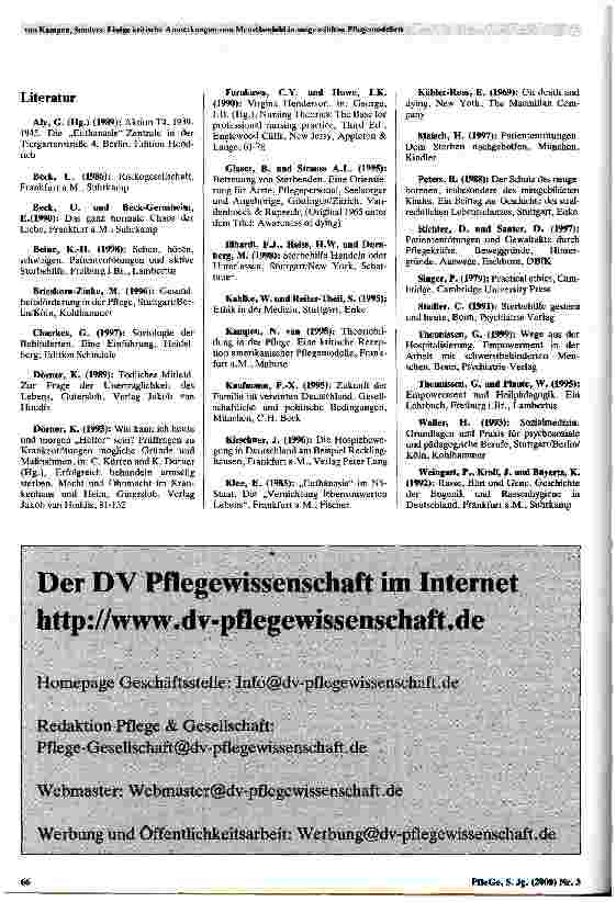 Vorschauseite 6: Einige kritische Anmerkungen zum Menschenbild in ausgewählten Pflegemodellen