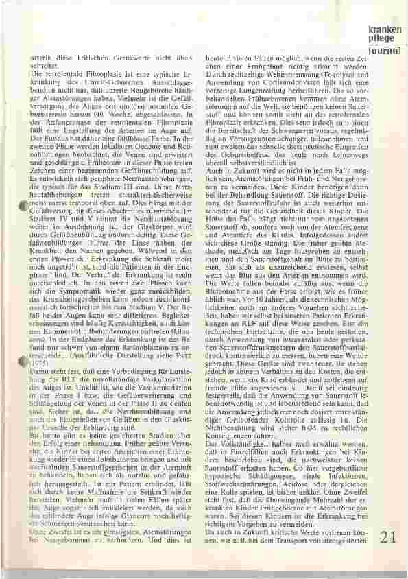 Vorschauseite 2: Retrolintale Fibroplasie