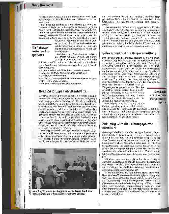 Vorschauseite 4: Die Marktnische Freizeit entdecken