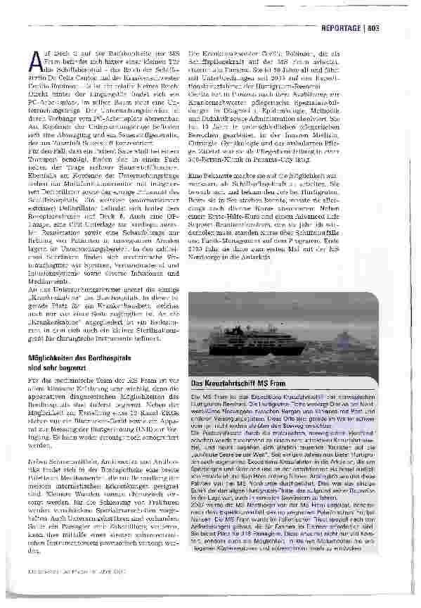 Vorschauseite 2: Pflege auf hoher See