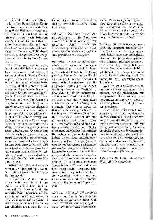 Vorschauseite 3: Nicht jede Kleinanzeige muss von Brüssel geregelt werden!