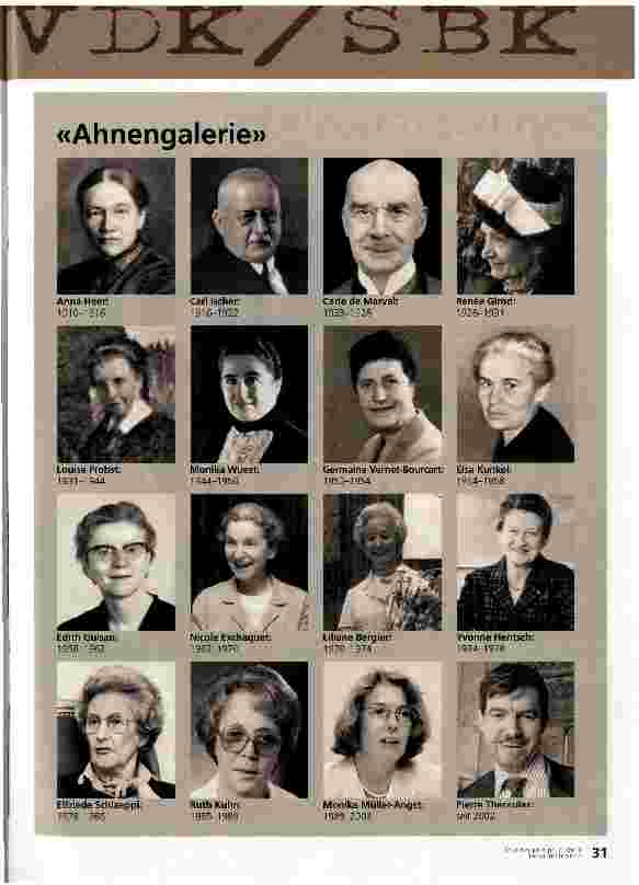 Vorschauseite 2: Präsidentinnen und Präsidenten und andere Persönlichkeiten