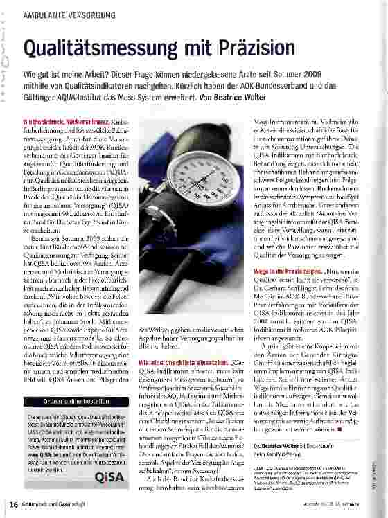 Vorschauseite 1: Qualitätsmessung mit Präzision